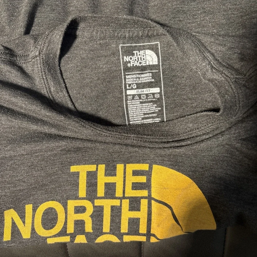 The North Face Men's Black   Logo Graphic Crew Neck Short Sleeve T-Shirt Size L